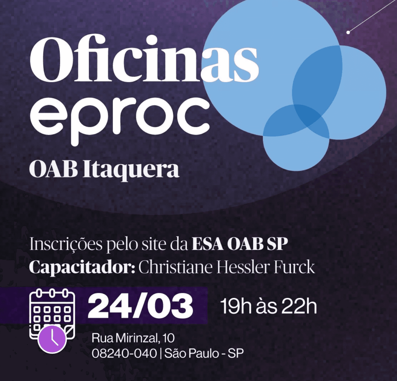 📙 ESA Itaquera: Oficinas Eproc