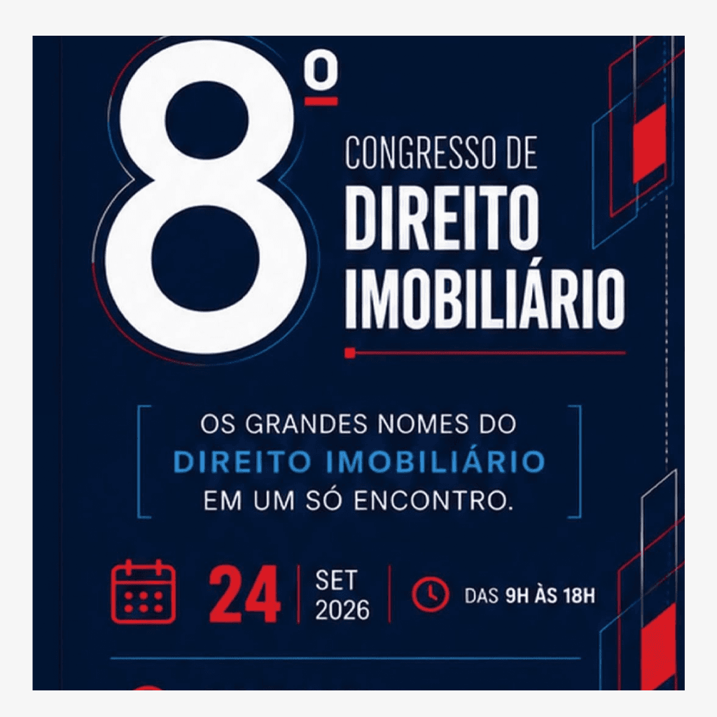 8º Congresso de Direito imobiliário