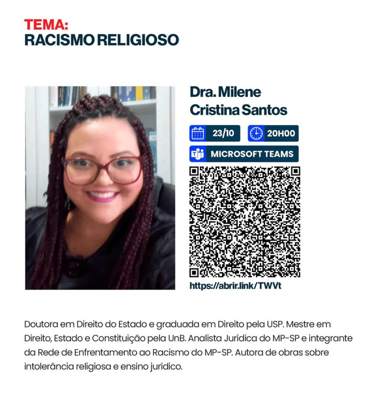 Semana da Liberdade Religiosa: Racismo Religioso